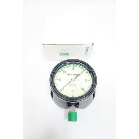 Mcdaniel Controls 4-1/2In 1/2In 0-60Psi Npt Pressure Gauge MPB/SCCG AB20307
